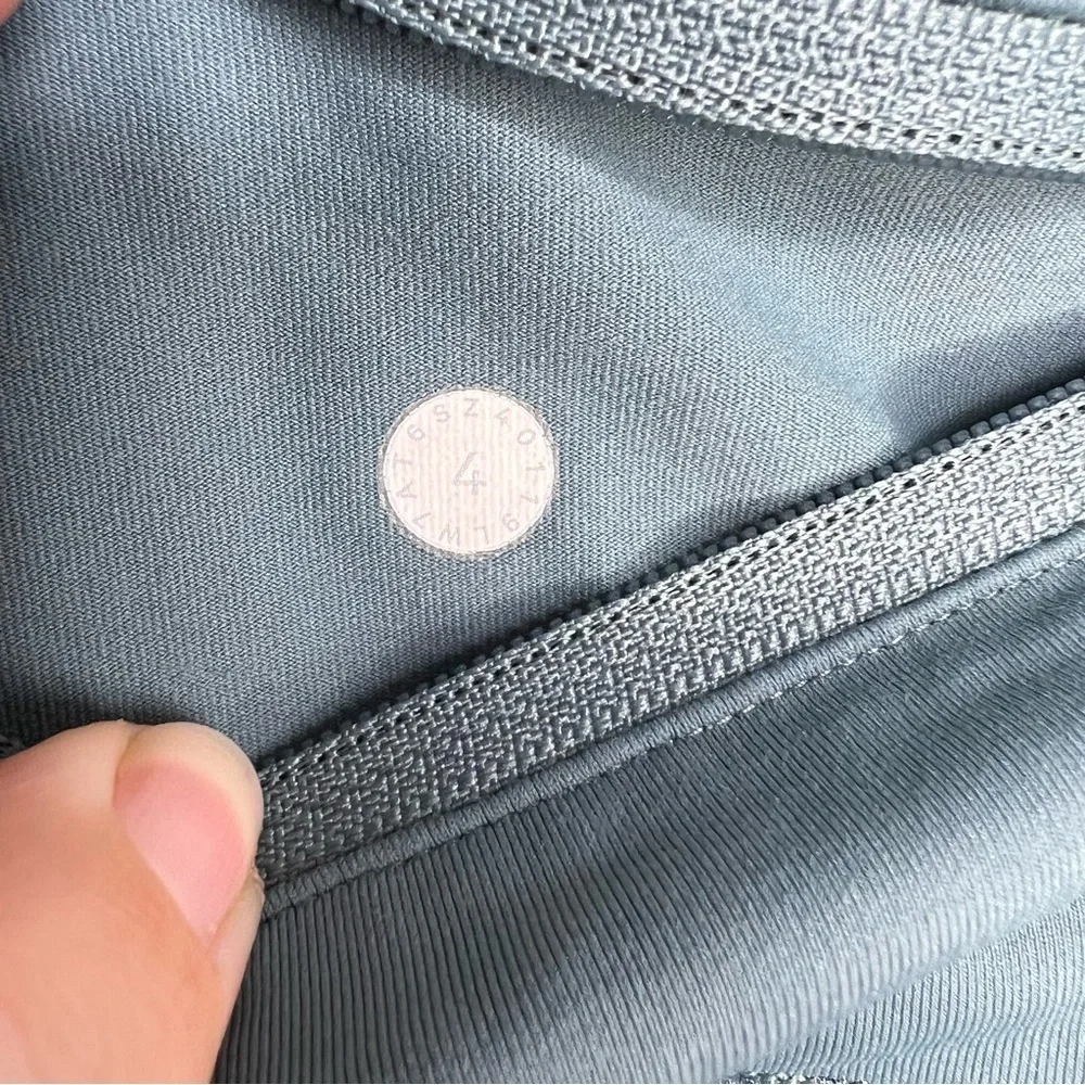 LULULEMON Azurite Mint Tint Run Times II 4” Shorts